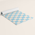 CHECKER - 001 - Iceberg Yoga Mat Gallery Image 2