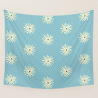 Retro Sun - Blue Sky Wall Tapestry Gallery Image 4