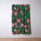 Pink blooming Window Curtain Gallery Image 3