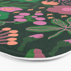 Pink blooming Bath Mat Gallery Image 3