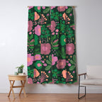 Pink blooming Window Curtain Gallery Image 5