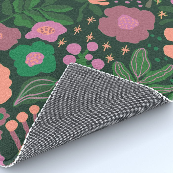 Pink blooming Rug Gallery Image 4