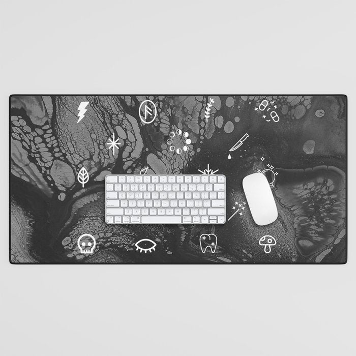YOU'RE SO DARK Desk Mat Gallery Image 1