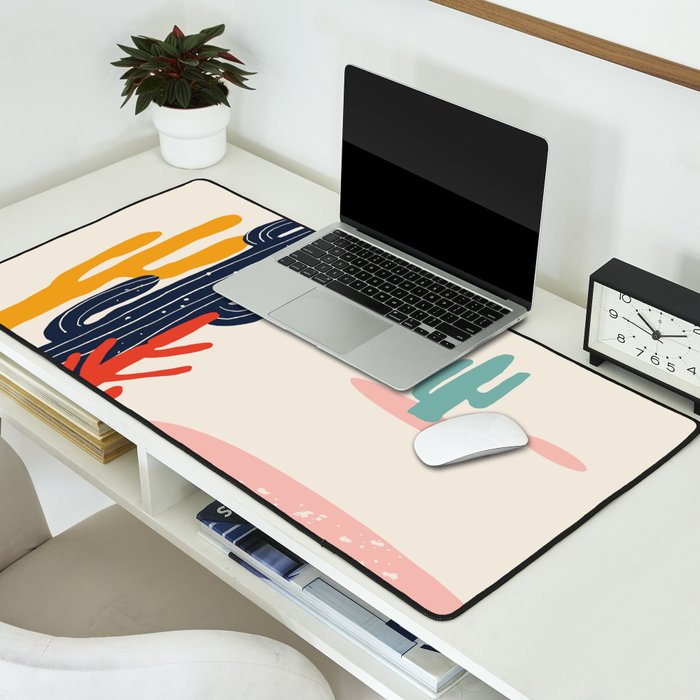 desert plant Desk Mat Gallery Image 2