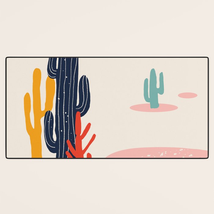 desert plant Desk Mat Gallery Image 3