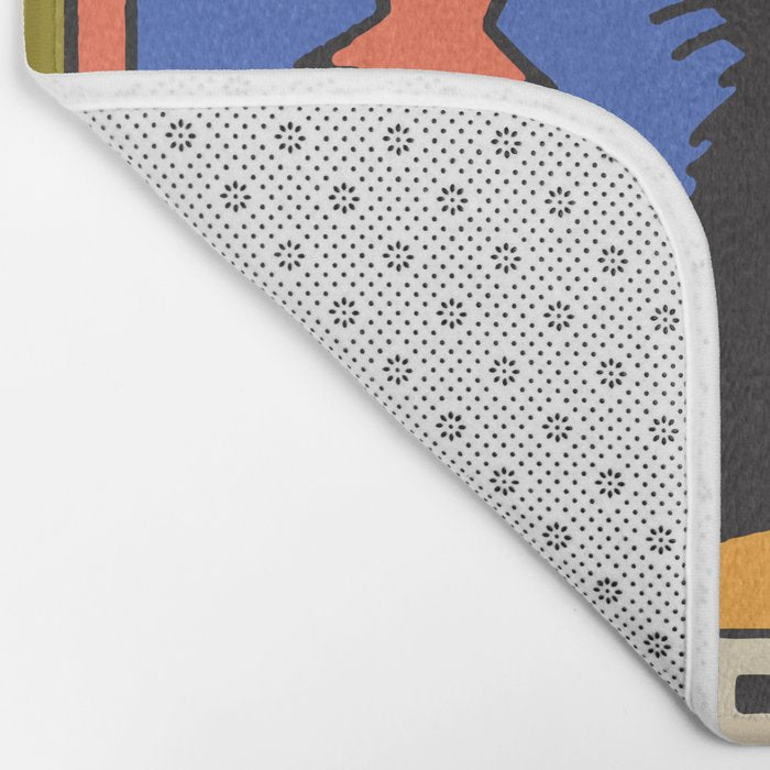 Everyone Is Wrong Except For Me - Cat Illustration Bath Mat Gallery Image 2