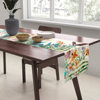 Blooming in the cactus Table Runner Gallery Image 2