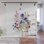 Wildflowers IV Wall Mural Gallery Image 1