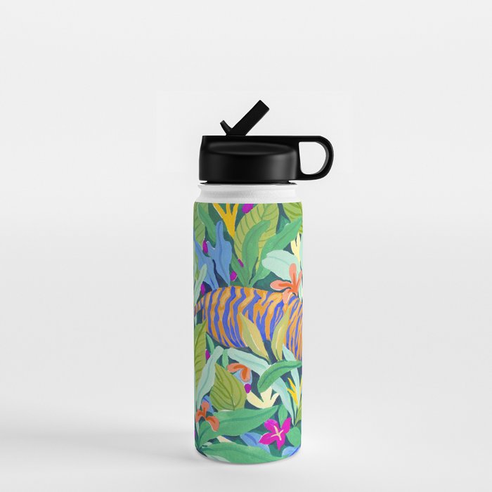 Colorful Jungle Water Bottle Gallery Image 1