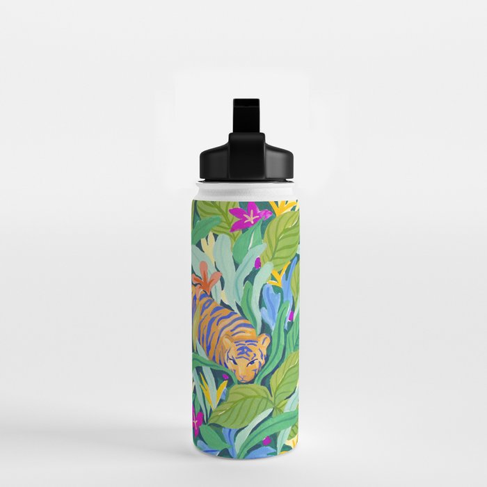 Colorful Jungle Water Bottle Gallery Image 2