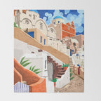 Somewhere Far Far Away | Sicily Italy Greece Architecture | Travel Buildings Beautiful Cityscape Throw Blanket Gallery Image 2