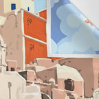 Somewhere Far Far Away | Sicily Italy Greece Architecture | Travel Buildings Beautiful Cityscape Wall Tapestry Gallery Image 3