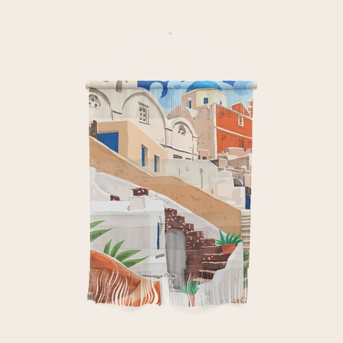 Somewhere Far Far Away | Sicily Italy Greece Architecture | Travel Buildings Beautiful Cityscape Wall Hanging Gallery Image 1