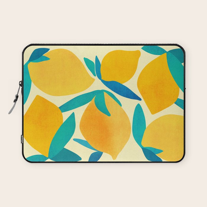 Mangoes - Tropical Fruit Illustration Laptop Sleeve Gallery Image 1