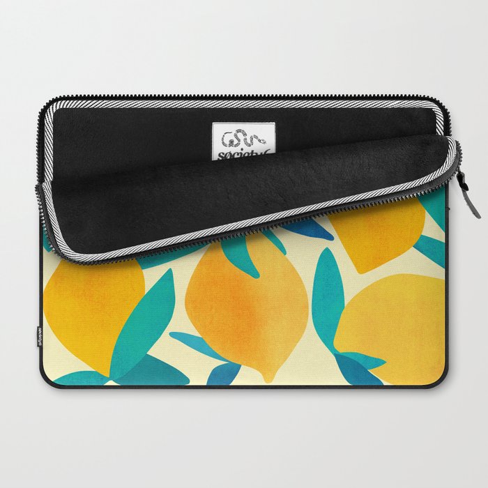 Mangoes - Tropical Fruit Illustration Laptop Sleeve Gallery Image 2