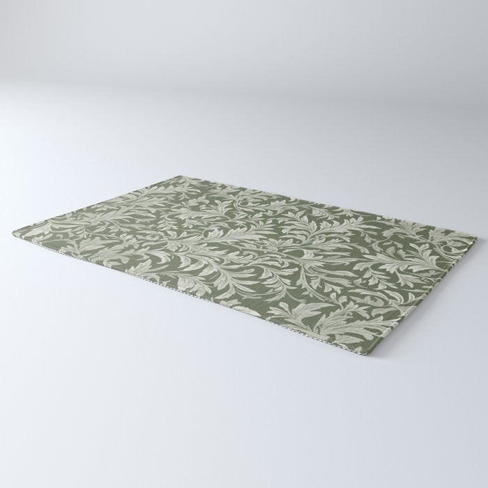 Countryside Bloom Sage Leaf Rug Gallery Image 3