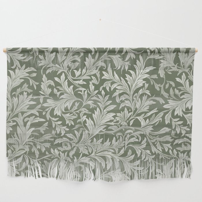 Countryside Bloom Sage Leaf Wall Hanging Gallery Image 1