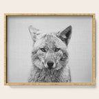 Coyote - Black & White Serving Tray Gallery Image 1