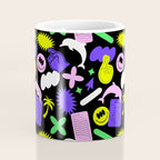 Trendy y2k sticker art pattern Coffee Mug Gallery Image 4