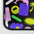 Trendy y2k sticker art pattern Laptop Sleeve Gallery Image 3