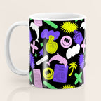 Trendy y2k sticker art pattern Coffee Mug Gallery Image 3