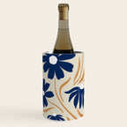 Harper Floral Print, Navy, Mustard and Beige Wine Chiller Gallery Image 1