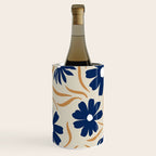 Harper Floral Print, Navy, Mustard and Beige Wine Chiller Gallery Image 2