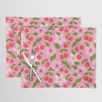 Cherry Pattern on Pink Placemat Gallery Image 1