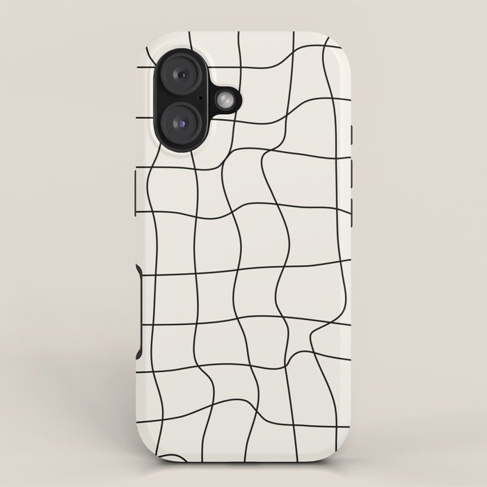 Warp Grid: Off-White Day Edition Iphone Case