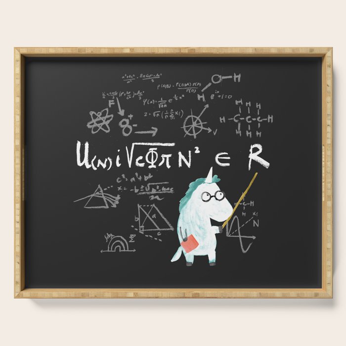 Unicorn = real Serving Tray Gallery Image 1