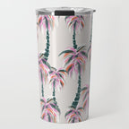 Boho Retro Palms Travel Mug Gallery Image 1