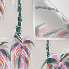 Boho Retro Palms Wall Tapestry Gallery Image 3