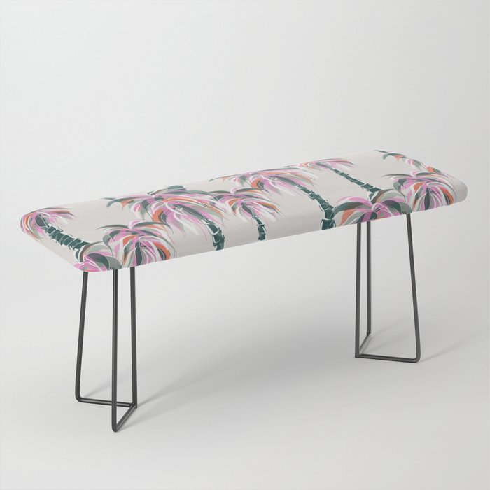 Boho Retro Palms Bench Gallery Image 1