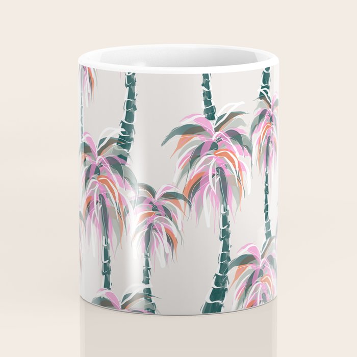 Boho Retro Palms Coffee Mug Gallery Image 4