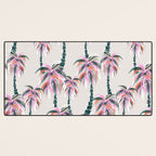 Boho Retro Palms Desk Mat Gallery Image 3
