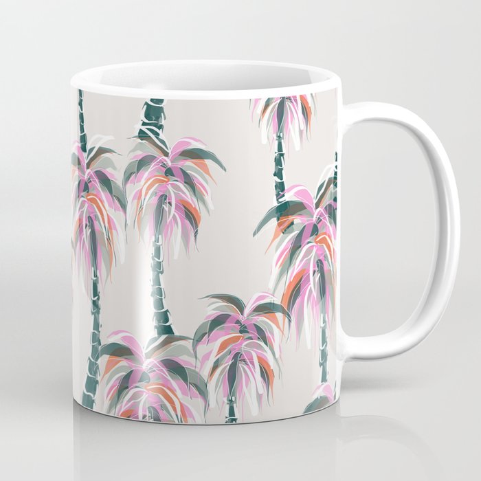Boho Retro Palms Coffee Mug Gallery Image 1