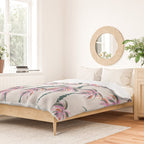 Boho Retro Palms Duvet Cover Gallery Image 2