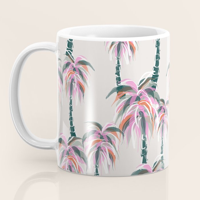 Boho Retro Palms Coffee Mug Gallery Image 3