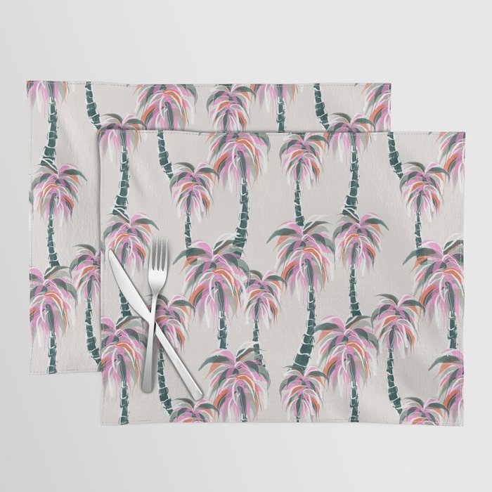 Boho Retro Palms Placemat Gallery Image 1