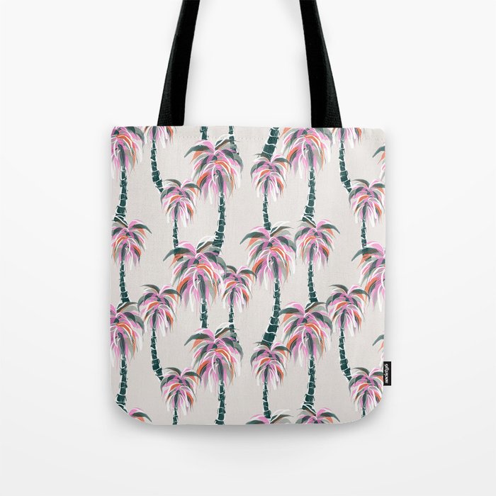 Boho Retro Palms Tote Bag Gallery Image 1