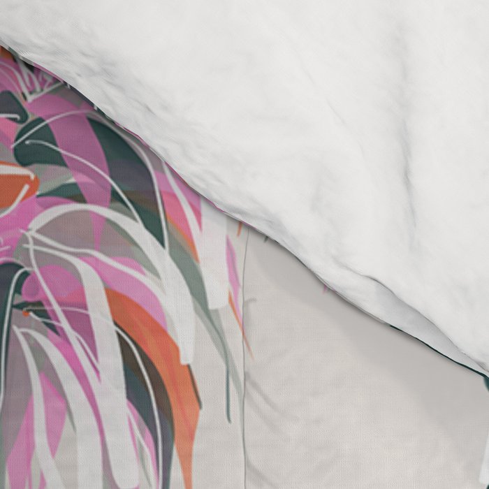 Boho Retro Palms Comforter Gallery Image 4