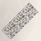 Toile de Jouy modern Yoga Mat Gallery Image 1
