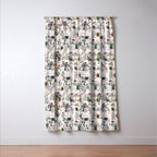 Toile de Jouy modern Window Curtain Gallery Image 3