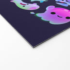 Ghost octopus Welcome Mat Gallery Image 2