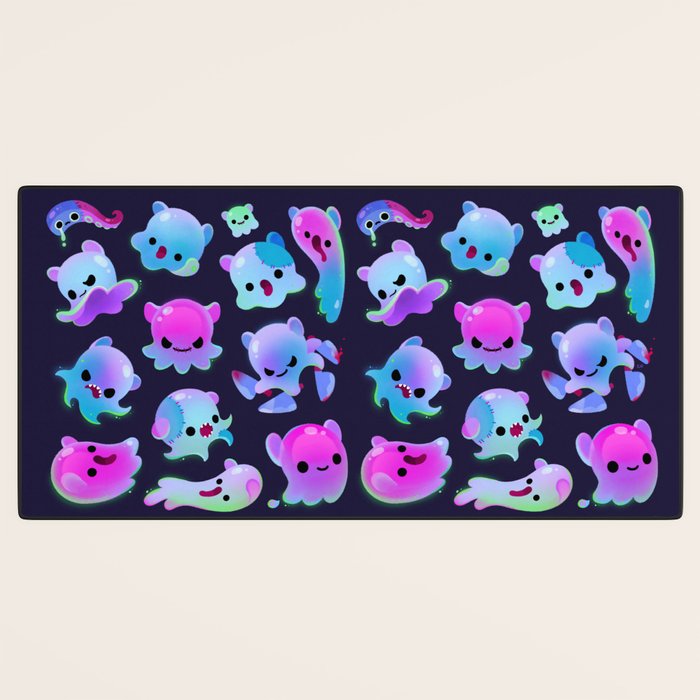 Ghost octopus Desk Mat Gallery Image 3
