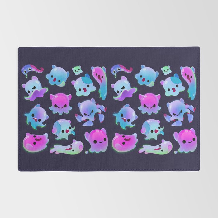 Ghost octopus Rug Gallery Image 2