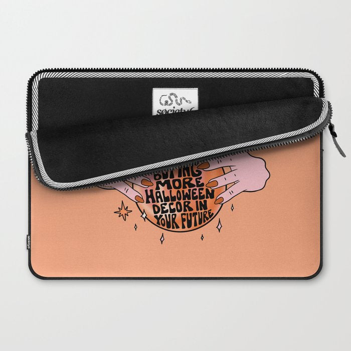 I See Buying Halloween Decor In Your Future Laptop Sleeve Gallery Image 2