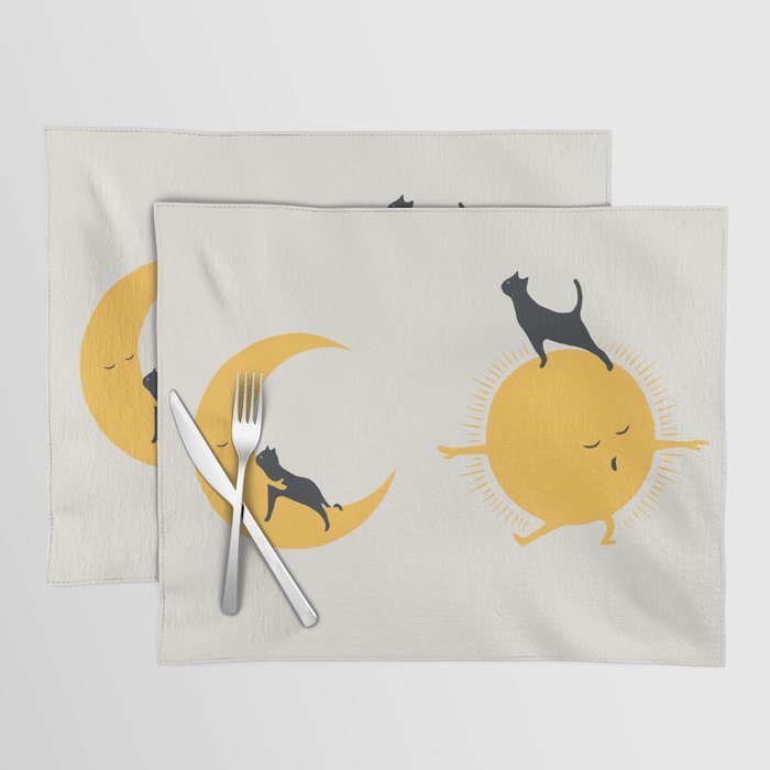 Good Meow'ing 10 good night hug Placemat Gallery Image 1