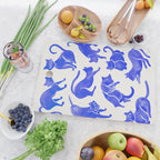Cat Positions - Blue Palette Cutting Board Gallery Image 2