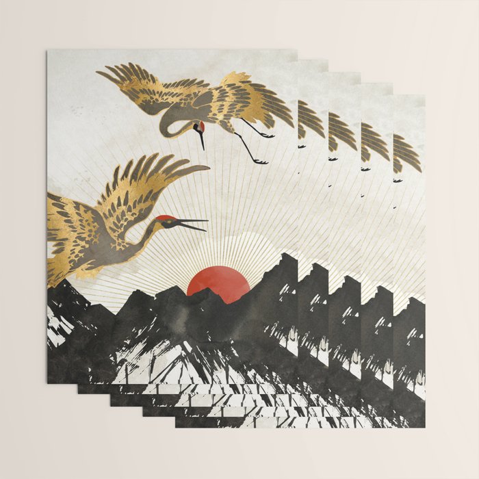 Elegant Flight II Wrapping Paper Gallery Image 3